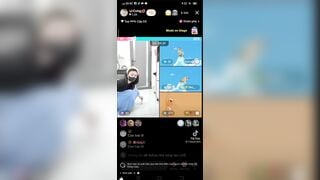 Gái xinh trả kèo PK tiktok thủ dâm quạt thổi lộ lông lồn đen xì