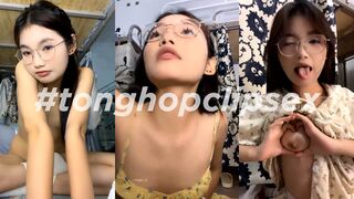 K2z912 - Em Kính Cận Thủ Dâm Trong Kí Túc Xá 5