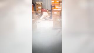 Clip Hot Khu Công Nghiệp Bá Thiện Và Kho Full 6p Sung Sướng