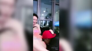Độc lạ, Chồng Biến Thái thích nhìn vợ Bị ép Da Đen Bú lồn djt tung bím