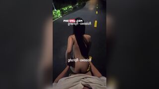 Chơi public em ghệ mình dây giữa đường quốc lộ