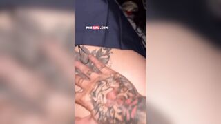 Em nhân viên dáng Loli và anh chủ quán Tatto đụ nhau ngày mưa gió vắng khách