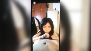 Nguyễn Thị Ngọc Hân sinh viên năm 1 bú cu bạn trai.