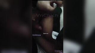 P2 - bé học sinh bị 2 thg bạn học hấp dâm xuất tinh đầy lồn