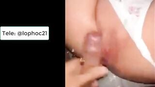 Xé quần lót Hello Kitty, Hấp dâm con bạn Rồi bú lồn chảy nước
