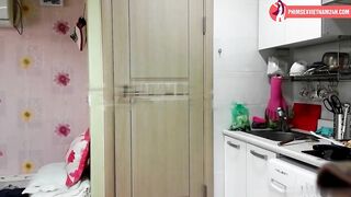 Đang nấu ăn bị thg Bạn xe đồ hấp dâm đjt sướng vl
