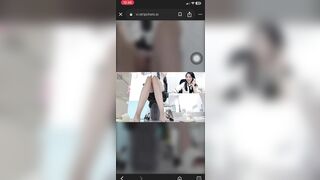 Đang thủ dâm tại vp thì có người gọi