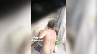 Quay lén chị hàng xóm chubby vú to lồn múp lắm lông cởi chuồng ở nhà