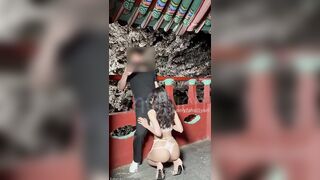 SV, Bắt e Teen Ra Vườn Đào djt Nhau pUblic bị phát hiện cx kệ