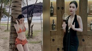 Clip sex gái xinh sướng nhăn mặt