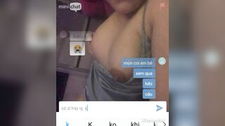 Minichat hữu duyên gặp gái xinh dáng  chuppy cực ngon P1