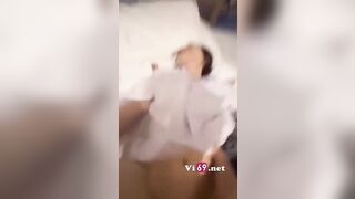 Gạ địt em gái học sinh mới lớn mình dây sướng vl ra