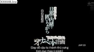 JUR-123 Em cho nhóc hàng xóm đụ vì lâu ngày chồng không đụ