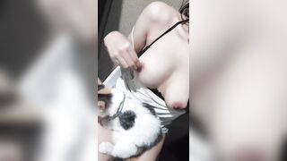 Đi Nhậu mà nứng lồn,Teen 2ka8 Show Vú móc lồn trong quán Gửi bạn trai