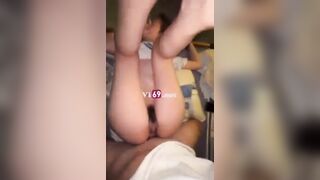 Rủ cô bạn thân xinh xắn bướm múp sang nhà học nhóm ai ngờ nó cho thịt luôn