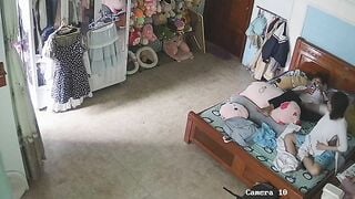 Hack cam thằng em giúp con chị lớp 10 thay đồ p2