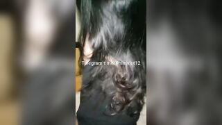 Vừa địt vừa khẩu dâm với con e họ rồi bắn tinh đầy mặt cho e uống tinh ngập mồm