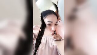 Shokc, Tiktoker Tạ Thanh Nhi Lộ clip Chát Sex Móc lồn djt bạn trai