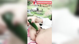 Muốn Live Sex Chịch Nhau mà, Bố mẹ Bắt làm Ngân Hàng, Teen HS nhét dưa chuột vào bím