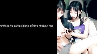 Dụ dỗ được em gái mới lớn đi chơi khuya rồi gạ chịch em nó trên xe luôn P.14