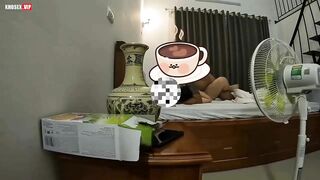 Soi cam bắt gặp cảnh vợ với tình nhân địt nhau mạnh bạo