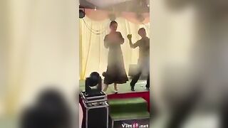 Độc lạ Đám cưới, Bạn Bè cô Dâu Nhảy thoát Y cho Bóp Vú Sờ lồn