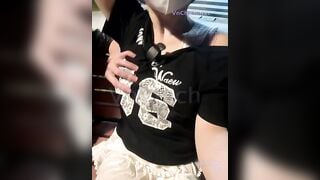 Em idol mới nổi Meii-meyy vú to livestream gạ chịch người lạ trong toilet trung tâm t