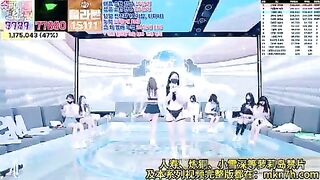 Mấy em gái Hàn live show tập thể toàn gái xinh vú to hàng ngon