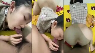 Bé sinh viên da trắng dáng ngon em mút đến lúc gần xuất rồi bắt anh chịch 3