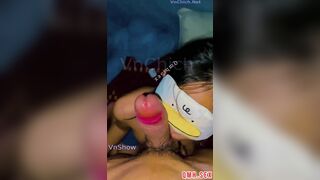 [Hot] Bịt mắt bé học sinh THPT Nguyễn Trãi non tơ bắt em mút buồi cưỡi ngựa