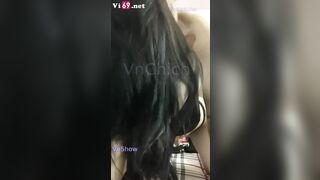 Bé sinh viên cực phẩm kêu em há miệng ra thì không chịu làm anh xuất tinh lên cả tóc 2