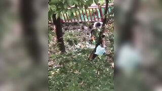 Quay lén mấy em học sinh ra công viên địt nhau dâm đãng