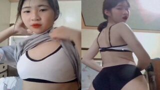 Cô bạn học sôi nổi gửi clip vui vẻ