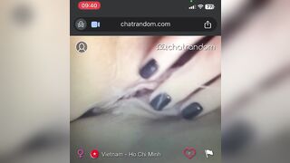 Gặp em gái chat sex thủ dâm chảy nước cho người lạ