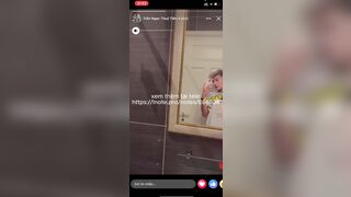 tiktoker Trần Ngọc Thủy Tiên thấy bảo đang hót hòn họt