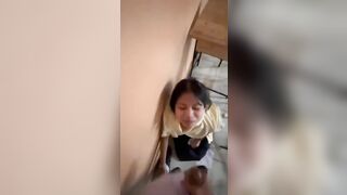 Bắn tinh vào mặt em học sinh mới lớn dâm đãng