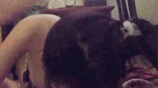 Em gái đeo kính thư sinh bú cu cho anh người yêu