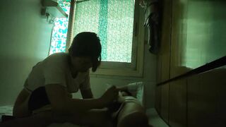 Lén lút loạn luân địt trần cùng chị họ xinh đẹp trên căn gác mái nhỏ