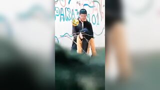 Quay lén địt em sinh viên ngay ngoài đường dâm đãng kích thích siêu dâm hàng ngon