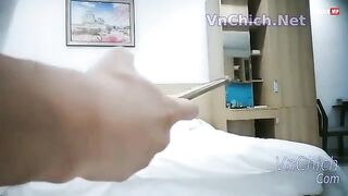 Trai China mút lưỡi, liếm lồn chịch em phò Đông Lào ( Việt Nam ) cực sung 2