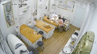 Quay lén tiệm SAPA chuyên chăm sóc lồn cho các chị em
