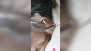 Trói tay bắt em sinh viên bú mút đến tí nôn