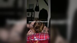 Lén lút nắc liên tục nhưng nhẹ nhàng cùng em ny khi sang nhà,sợ bố mẹ e phát hiện