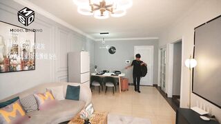 Sang nhà chơi thấy c dâu đg thay đồ nứng cặc nên vào phòng trói c dâu lại đè ra địt