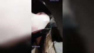 Dâm nữ  MMlive sanzai2 đi xe ôm livestream để gặp fans mua dâm đang chờ ở khách sạn t