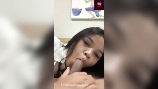 Loạn luân e học sinh vừa đi học về k kịp cởi đồ đã vào phòng bú cu anh họ