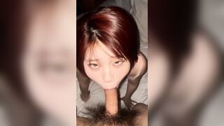 Miệng em nữ sinh bé quá đút không vừa chim anh 2