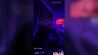 Bảo Ngân 2k7 tân sinh viên Hutech dáng loli gái mới lớn siêu dâm đãng rụng rời 5 nháy