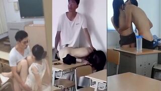 Tổng hợp những clip quay lén học sinh làm tình trong lớp học