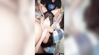 Vợ dâm thích three some: Chồng rủ em trai vào chơi some ngay tại phòng ngủ